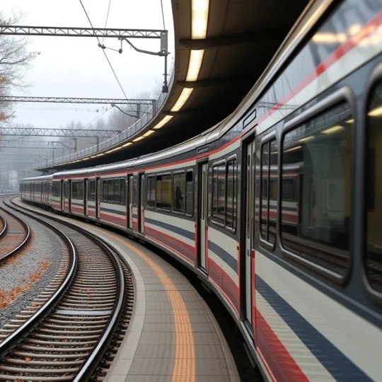 За пятилетний период, поезда 