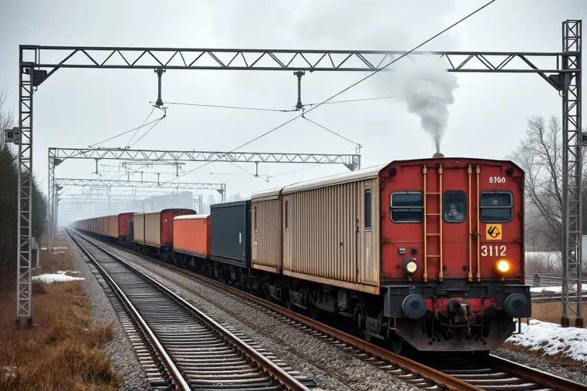 За январь-февраль текущего года на Красноярской железной дороге было перевезено более 13 млн тонн груза.