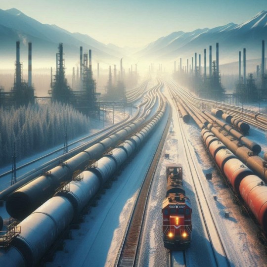 Загрузка нефти и нефтепродуктов на Восточно-Сибирской трубопроводной системе в период с января по апрель 2025 года увеличилась на 5,4%