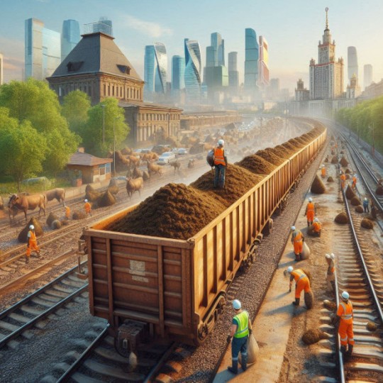 Загрузка фертилизаторов на Московской железнодорожной линии в период с января по февраль текущего года увеличилась примерно на 25%