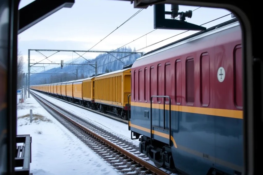 Загрузка на Восточно-Сибирской железной дороге в августе этого года увеличилась на 8,7%