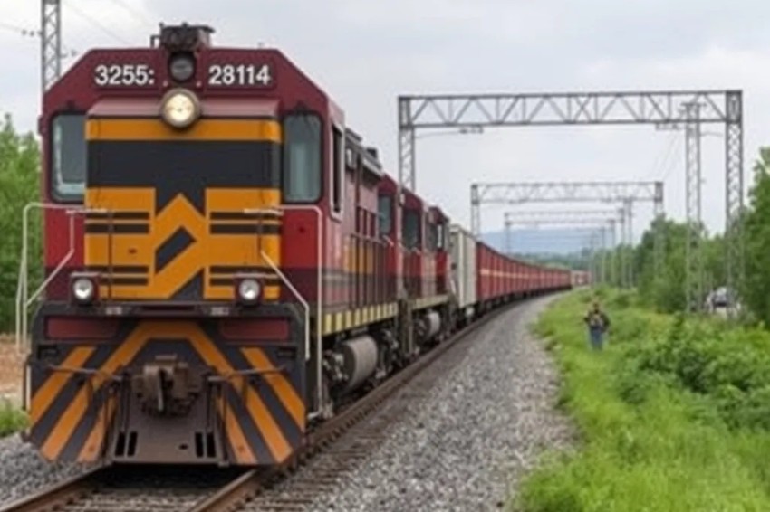 Загрузка на Северном железнодорожном пути в августе нынешнего года достигла приблизительно 4,5 млн тонн.