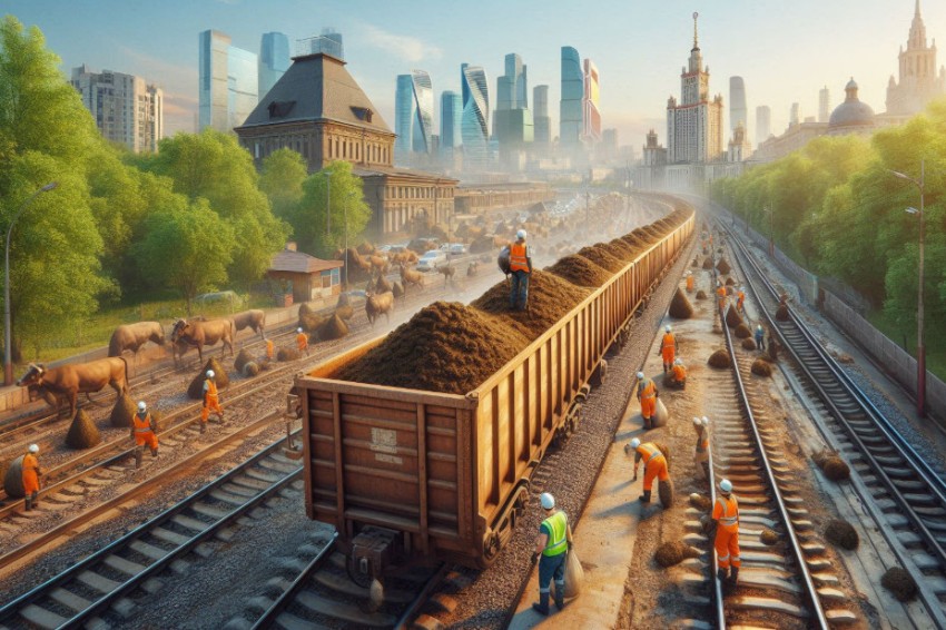 Загрузка фертилизаторов на Московской железнодорожной линии в период с января по февраль текущего года увеличилась примерно на 25%