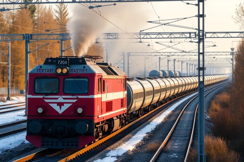 Загрузка нефти и нефтепродуктов на Горьковской железной дороге с января по ноябрь текущего года увеличилась примерно на 21%