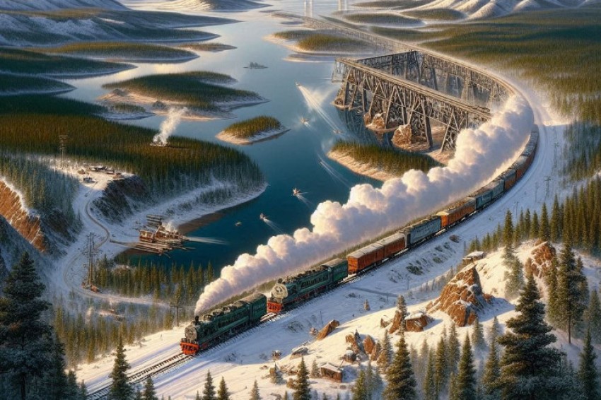 Западно-Сибирская железнодорожная компания подготовила четыре поезда для противоэрозионных работ во время паводка в Алтайском регионе.