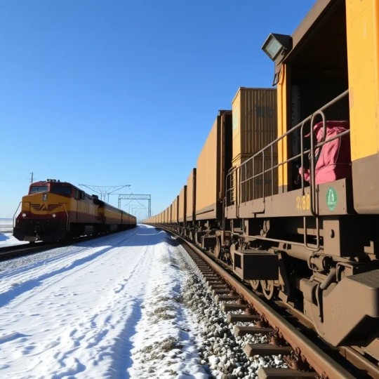 Запущен в эксплуатацию новый грузовой терминал на станции Наугольный в Подмосковье