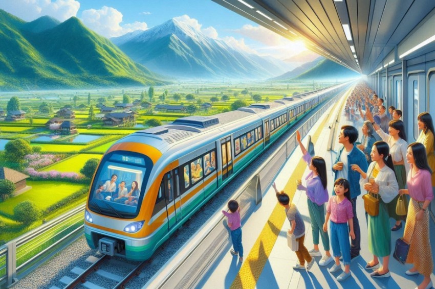 Запущено движение по второй новой линии на участке БАМа Датта – Кенада.