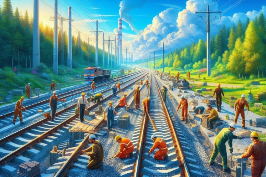 Затраты ОАО «РЖД» на улучшение железнодорожной инфраструктуры в Кузбассе за период с января по май 2025 года составили более 5,5 млрд рублей.