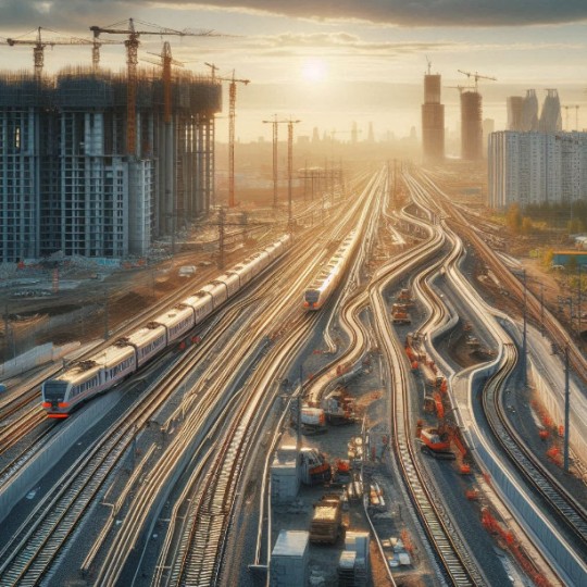 Завершение строительства транспортной инфраструктуры на участке между Дмитровом и Савёлово на Московской железнодорожной линии.