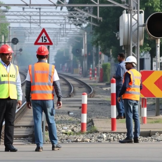 Железнодорожные работники столицы увеличат меры предупреждения на железнодорожных переходах.