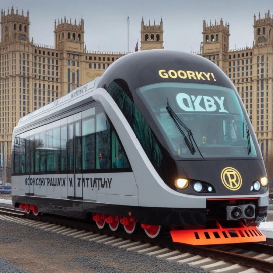 Железнодорожная компания Горьковская установила рельсовый автобус для участия в празднике «Фролищенские гостёбы».