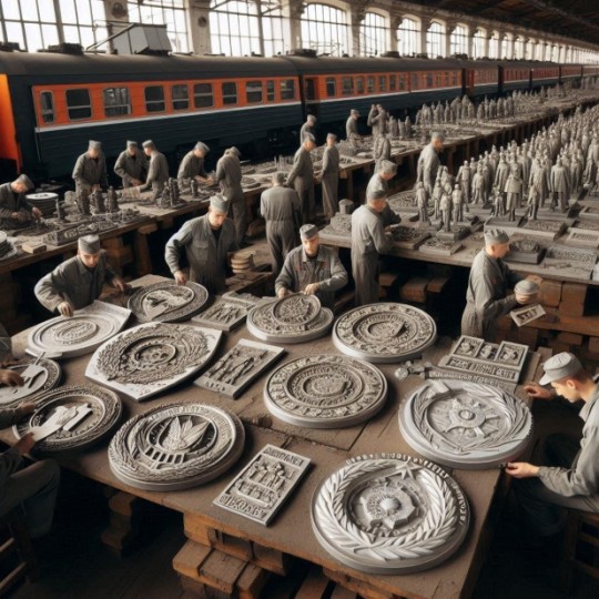 Железнодорожные работники подготовили к Дню Победы памятные плиты, стелы и мемориалы Второй Мировой Войны.