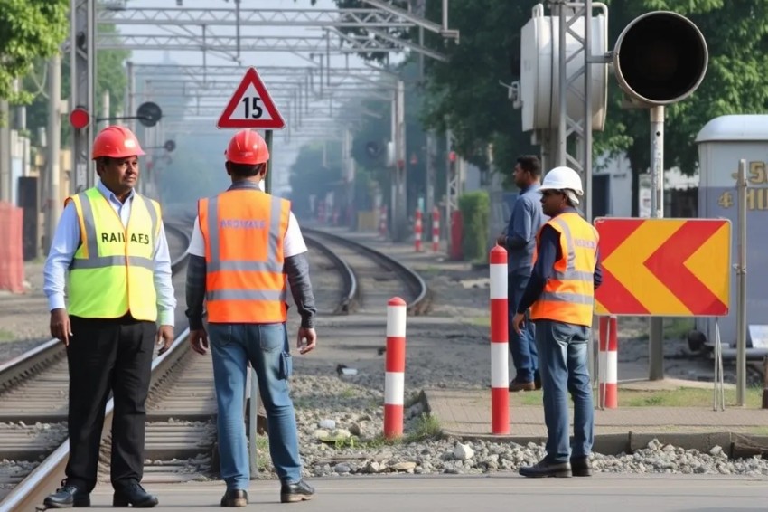 Железнодорожные работники столицы увеличат меры предупреждения на железнодорожных переходах.