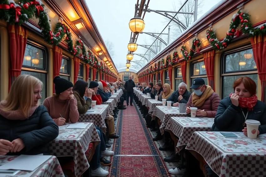 Железнодорожная линия Горьковская начнет эксплуатацию нового винтажного поезда под названием «Купеческий экспресс».