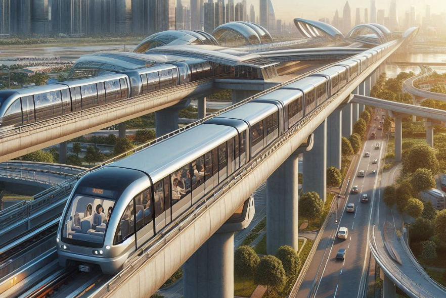 Поезда-челноки связали аэропорт с центром города за 12 минут