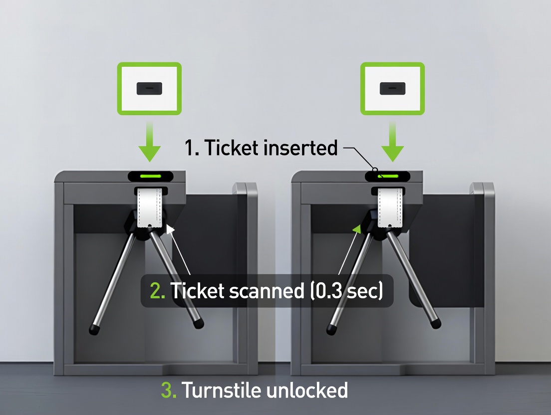 Умные турникеты: революция в общественном транспорте