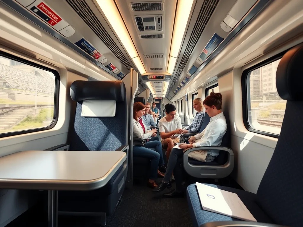 Бизнес-класс в электричках: комфорт для пригородных пассажиров