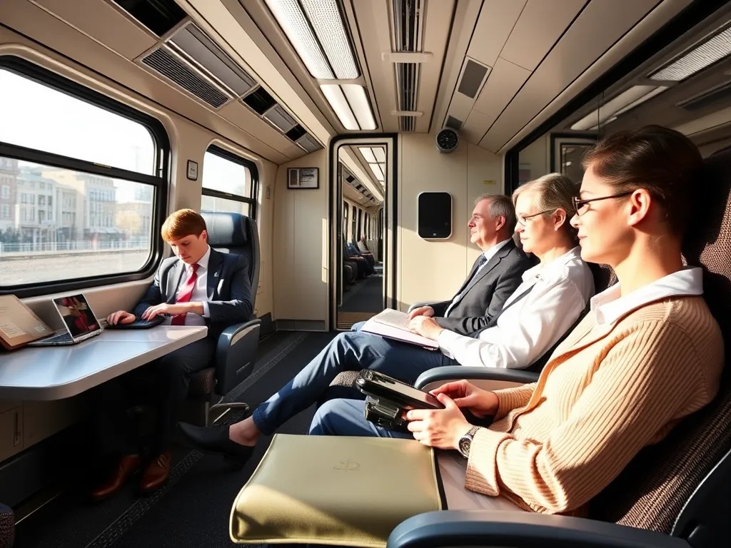 Бизнес-класс в электричках: комфорт для пригородных пассажиров