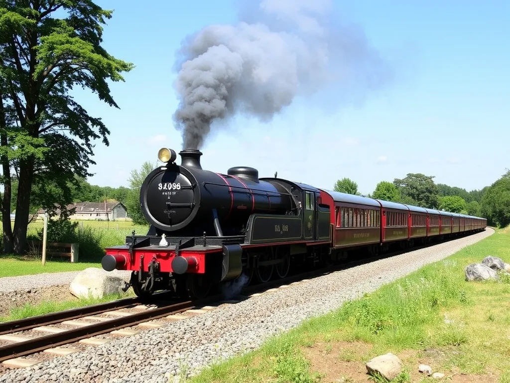 Исторические маршруты возрождаются: путешествие в прошлое на ретро-поезде