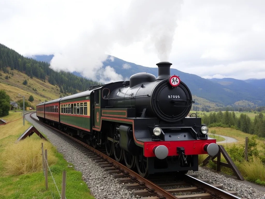 Исторические маршруты возрождаются: путешествие в прошлое на ретро-поезде
