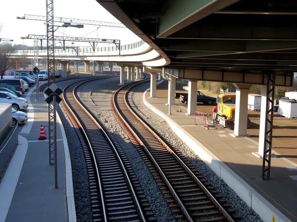 Железнодорожные переезды исчезают: строительство путепроводов набирает темп