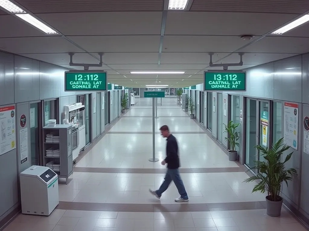 Вокзальные камеры видеонаблюдения с ИИ распознают подозрительное поведение