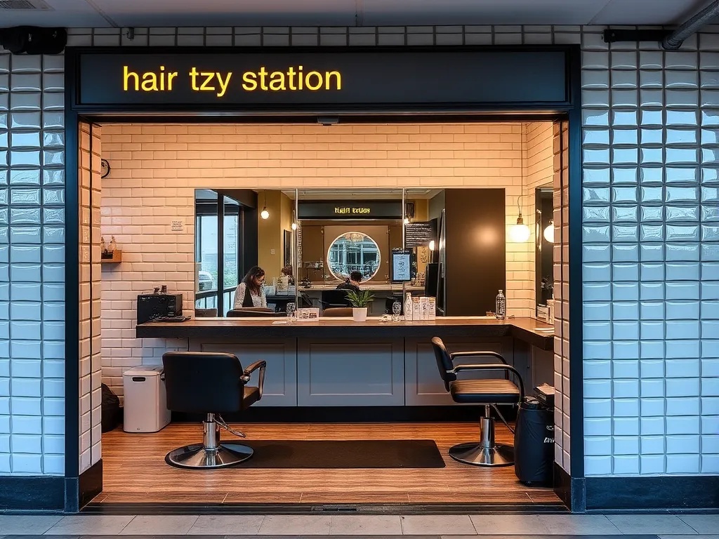 Вокзальные парикмахерские: приведите себя в порядок перед встречей