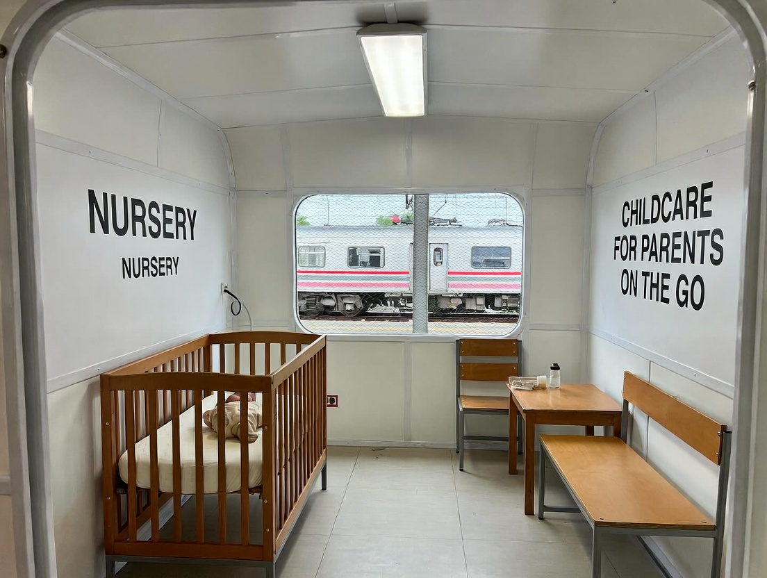 Вокзальные ясли: присмотр за детьми для родителей в пути